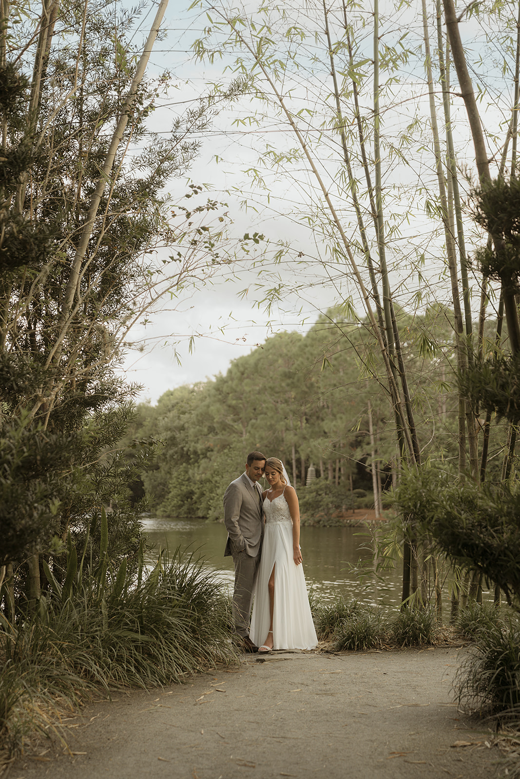 Intimate South Florida wedding at Morikami